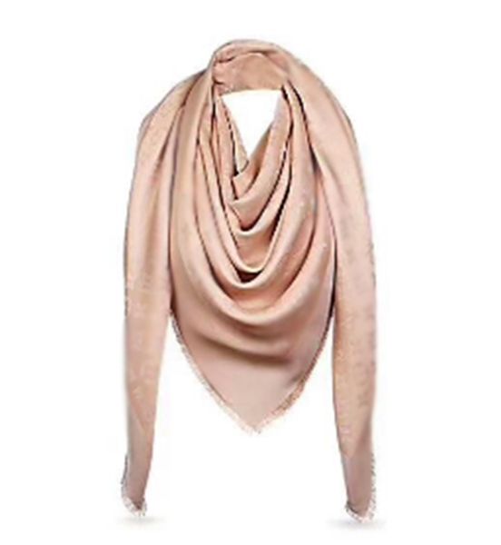 

совершенно новый шарф для женщин роскошный письмо шаблон шелк шерсть кашемир золотая нить дизайнер толстые шарфы теплые шарфы размер 140x140, Blue;gray