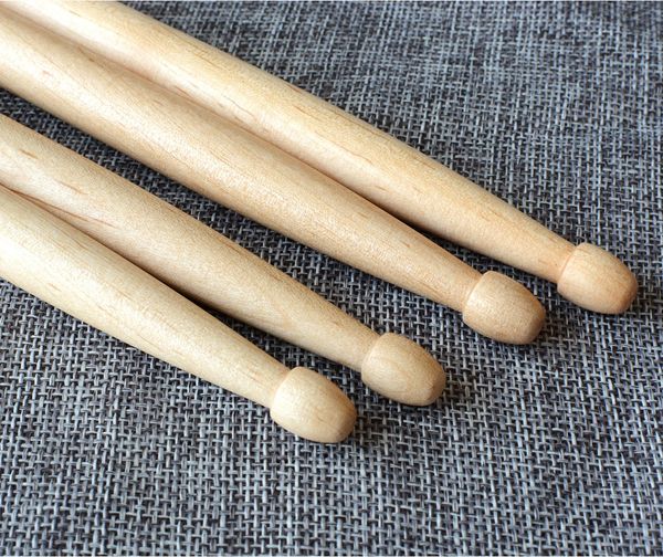 

drum sticks 5a 5b 7a wood tip drumstick solid wood drumstick (1 pair maple)
