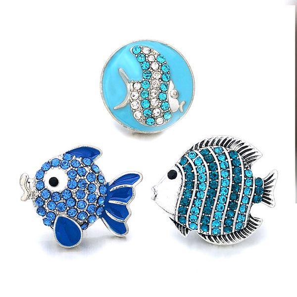 

новый компонент w105 кристалл 3d 18mm металла snap кнопки для ожерелье браслет сменная ювелирных изделий женщины accessorie выводы