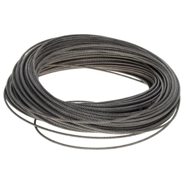 

1.5~2.5mm diameter steel wire cable 304-stainless-steel 4~47m long flexible wire rope soft lifting cable 1pcs