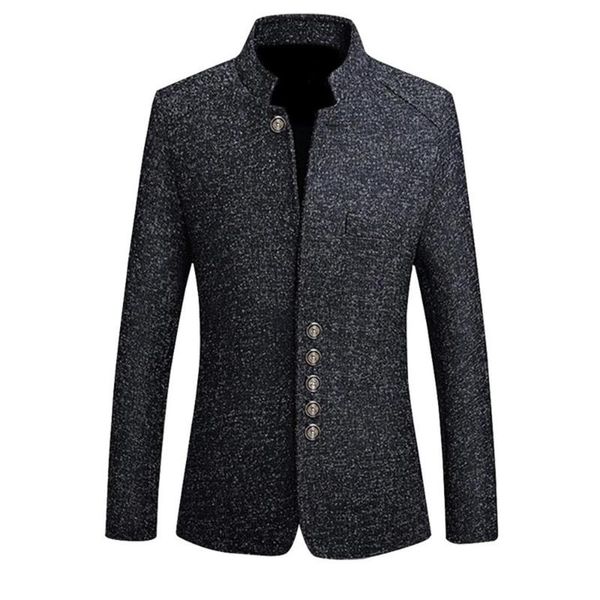 

blazers men autumn chinese style casual suits large size male spring fashion suits coat m-5xl, White;black