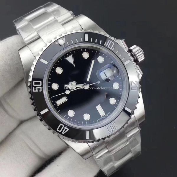 

Nfac v8 316 teel luxury mechanical automatic watche for men eta2836 3135 oy ter watche men 40mm 116610 black ceramic bezel
