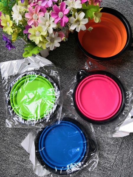 

water pets go out rice dog fold bowl