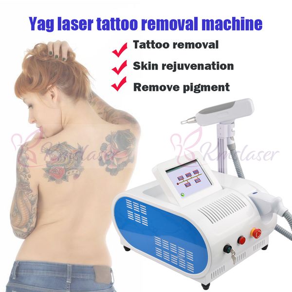 

With red aimingpro 1064nm 532nm q witched tattoo cleaning machine nd yag la er equipment eyebrow pigment removal beauty machine