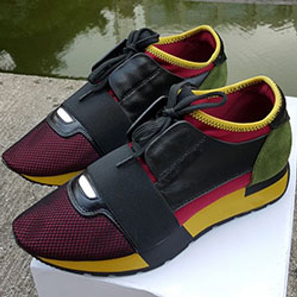 

comfortable man casual shoes woman sneaker fashion mixed colors red blue black mesh designer shoes drop shipping size 35-46 mk04
