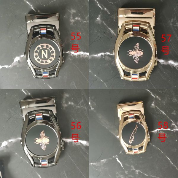 

men's business leisure youth automatic zinc alloy men's business leisure youth automatic buckle belt zinc alloy belt buckle, Slivery;black