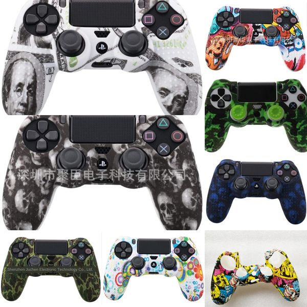 

xvk7g replacement plating front ps4 shell dualshock cover for playstation case 4 housing controller