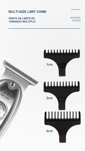 

kemei 1949 professional hair clipper all metal men electric cordless hair clippers for shaving head casecustom rxtfi