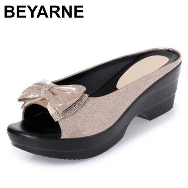 

beyarnenew 2020 summer shoes for women, most popular, platform sandals, women sandals, slippers, sandals, Black