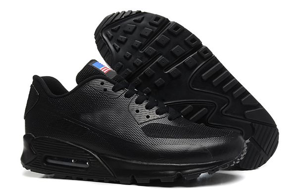 

wholesale 2020 original mens 90 hyp prm qs sneakers independence day man running shoes air90 zapatillas usa flag size 36-46