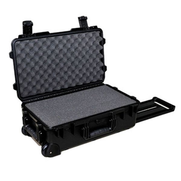 

m2500 shanghai tricases factory new style waterproof pp hard tool cases with pre-cut cube foam