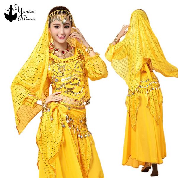 

belly dance costumes for women suit bellydance dress 2/3/4 pieces set woman egypt belly dance stage skirt, Black;red