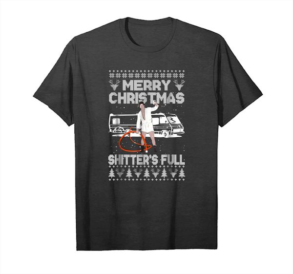 

order now merry christmas shitters full ugly sweater shirt t-shirt, White;black