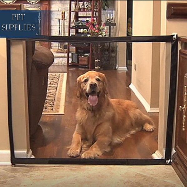 

pet barrier portable folding breathable mesh net dog separation guard gate pet isolated fence enclosure dog safety supplies