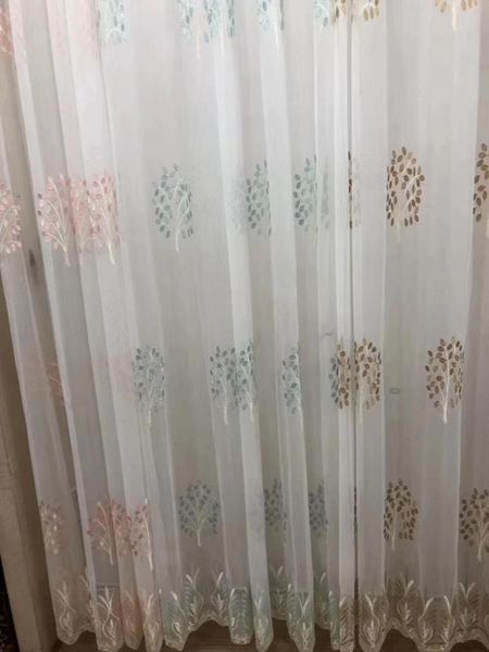

european and american style curtain window tulle curtains for living room kitchen modern window treatments voile curtain