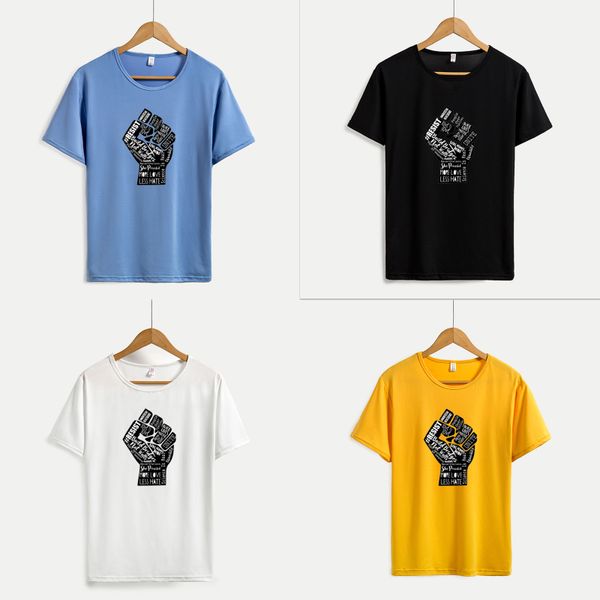 

black lives matters 2020 resist t shirts for women fashion pattern for girls summer active tees build bridges not walls for wholesale, White