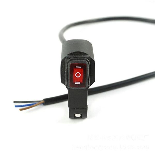 

1pcs modified motorcycle aluminum alloy switch function retro switch waterproof headlights spotlight power off