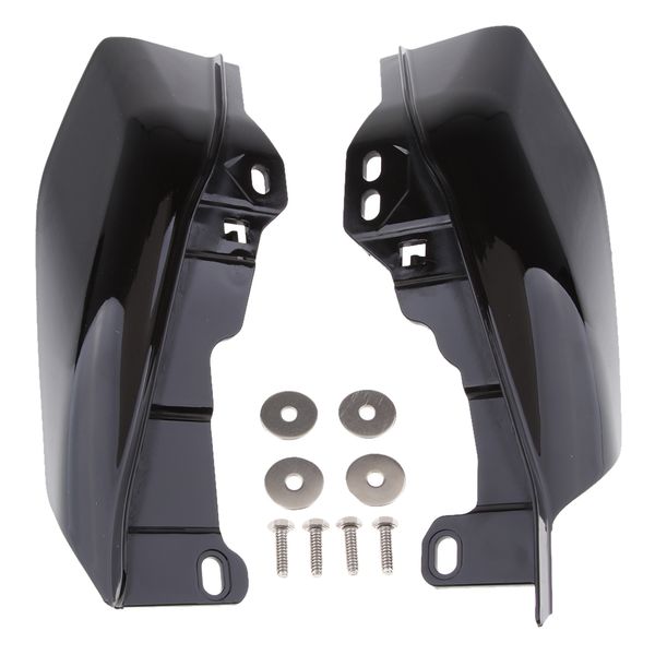 

pair flame mid-frame engine air deflectors trim for harley touring 2017