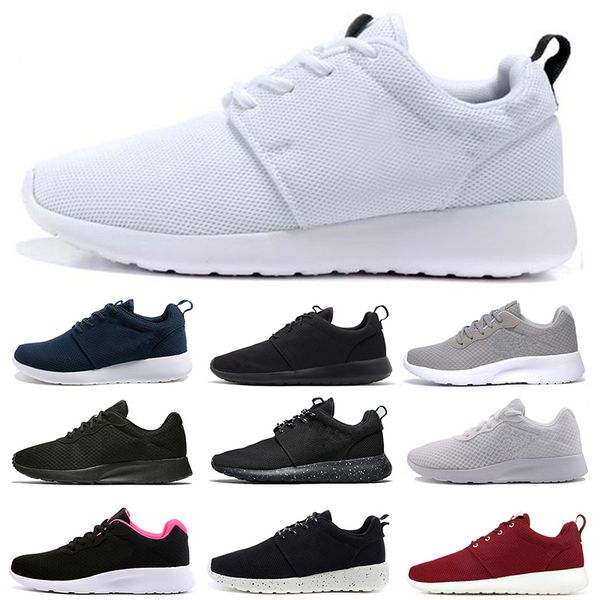 

tanjun london 3.0 1.0 men women run running shoes triple black dot blue grey white pink trainers sports sneakers 36-44