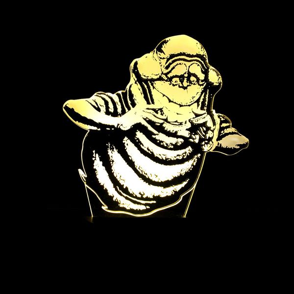 

retailers new pattern gift 3d small night-light snowman colorful remote control touch 3d led new peculiar atmosphere small desk lamp