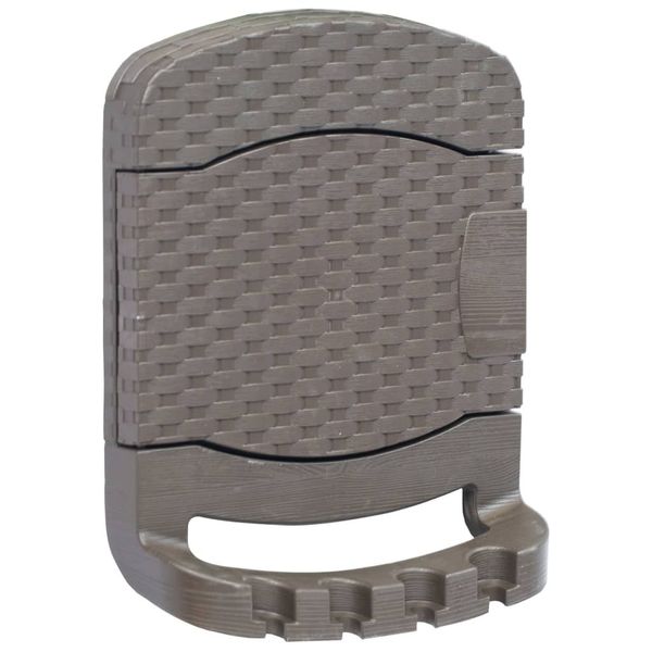 

garden hose reel for brown plastic wall common tools