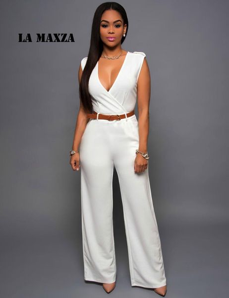 

elegant rompers womens jumpsuit sleeveless solid playsuit women, Black;white