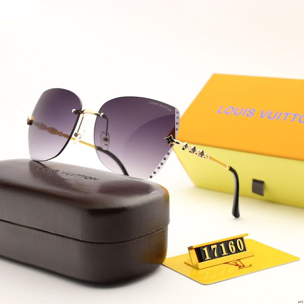 

20ss мс моды классический открытый вождения солнцезащитные очки мужчины бренд дизайнер солнцезащитные очки солнечные очки uv400 лв 1л 1л, Black