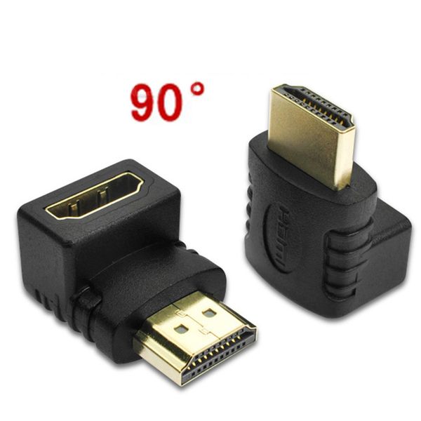 

converter coupler adapter hdmi male to female 270 degree 90 degree 1080p tv