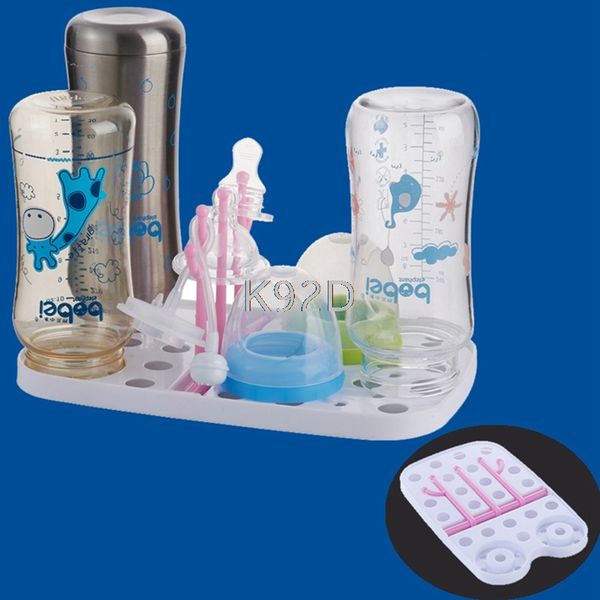 

mini baby detachable feeding bottle drying rack nipple shelf pacifier holder n23