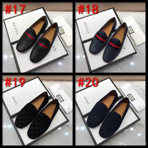 

21fw leopard men casual shoes leather shoes men loafers luxury brands driving shoes chaussures en cuire hommes schoenen mannen lederen madaj, Black