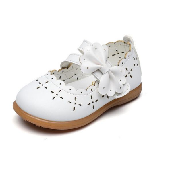 

1 2 3 4 5 6 old years 2018 new summer kids rosette toddler leather shoes girls fashion princess school white shoes 26, Black;grey