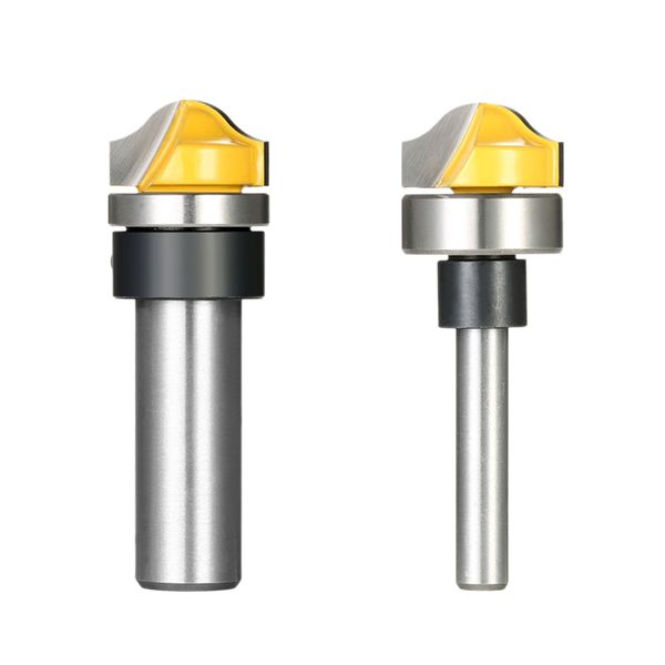 

2pcs 1/2inch/1/4inch tool holder profile template milling cutter wood router drill woodworking milling cutter wood cutte