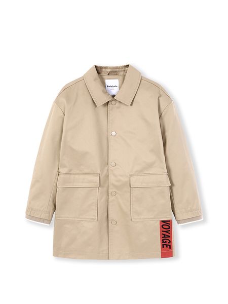 

boys windbreaker jacket children new spring big children's clothing long casual trench jacket, Blue;gray