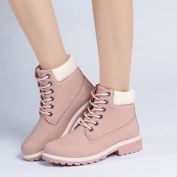 

woman walking sneakers 2018 winter warm pu hiking women boot shoes outdoor waterproof sneakers breathable outdoor sports shoes