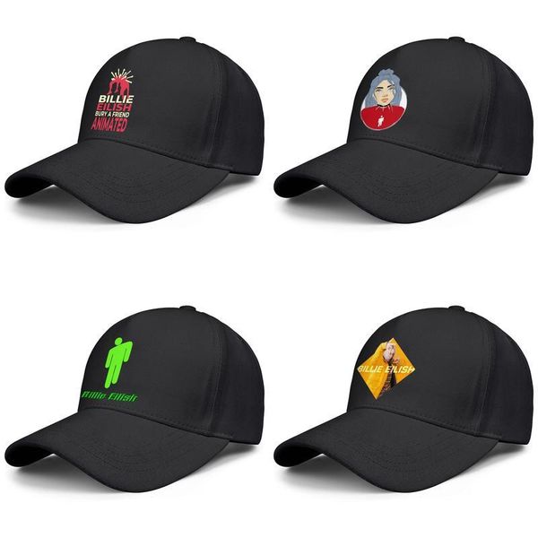 

billie eilish для мужчин и женщин бейсболки дизайна встроенна гольфа пустой команды модных классических шляп хоронят друг, Blue;gray