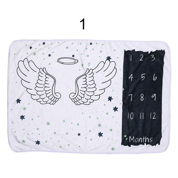 

baby monthly milestone blanket month print pgraphy prop for baby girl boy k888