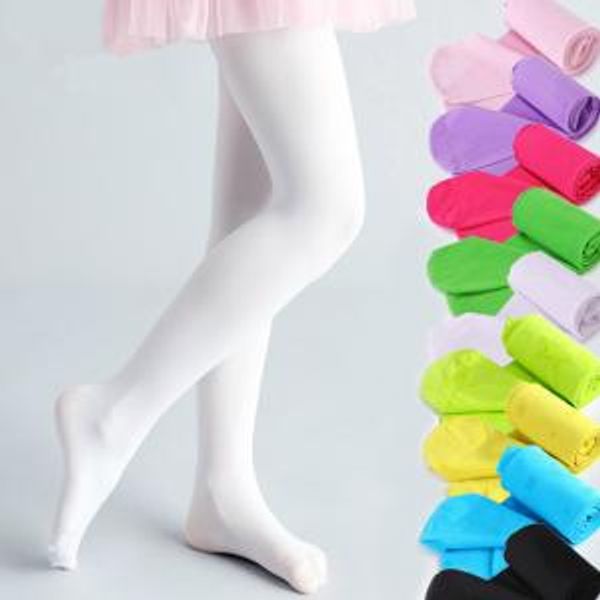 

14styles 80d girls pantyhose tights dress socks girl candy color socks baby kids blends stockings for girls dance tights ffa1617-1, Pink;yellow