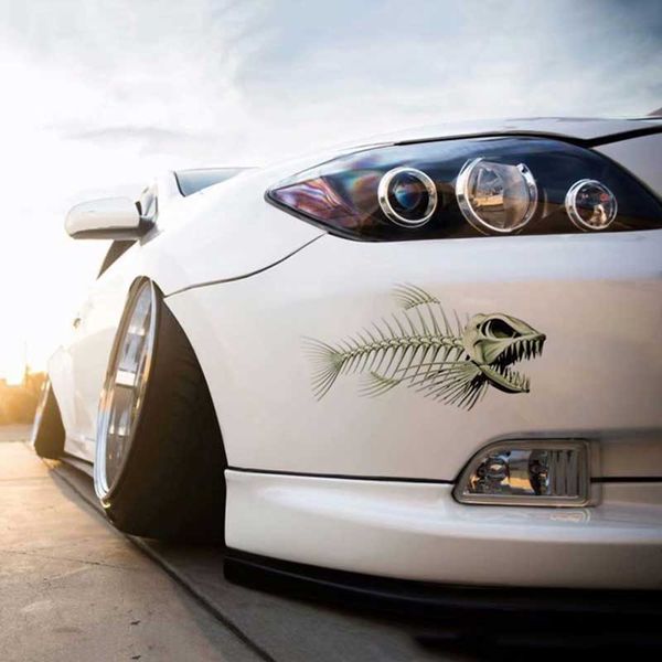 

fish car graphic decorative glass car sticker side door decals