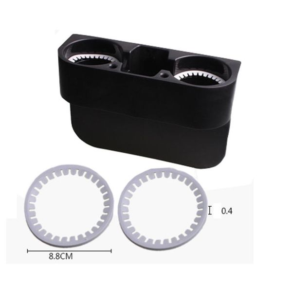 

drinks holders 2 cup holder drinking beverage seat wedge car auto truck universal mount practical car accessories 90723