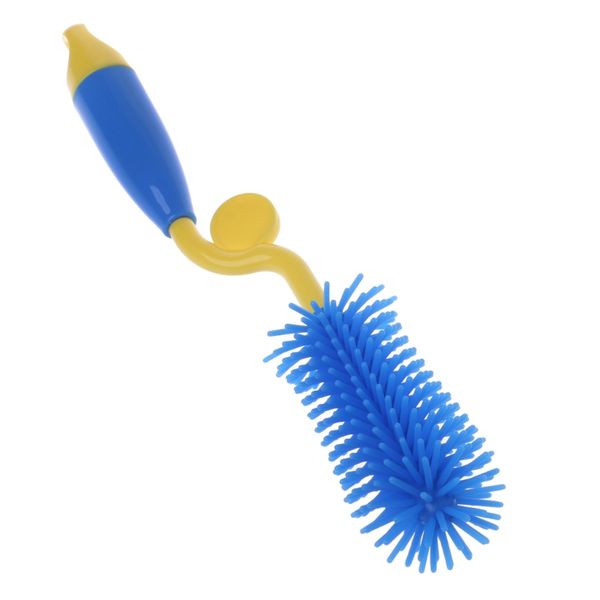 

multi-function baby bottle brush 360 rotation bottlebrush silicon baby milk feeding nipple cleaning cup scrubber kit