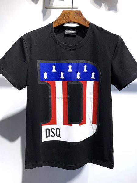 

dsq mens designer t shirts black white men summer fashion casual street t-shirt short sleeve euro size m-xxxl 6903, White;black
