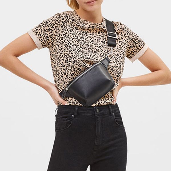

women summer t-shirts casual leopard print t shirts round neck female, White