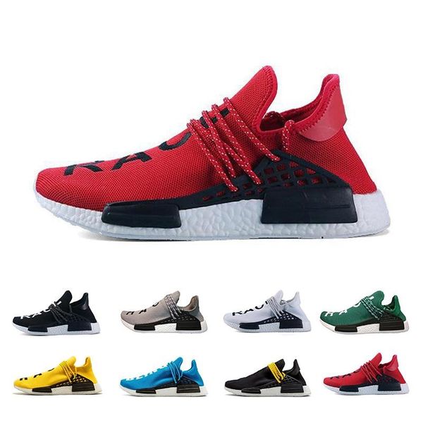 

a02 2019 wholesale online human race pharrell williams x sports running shoes,discount athletic mens shoes 36-45