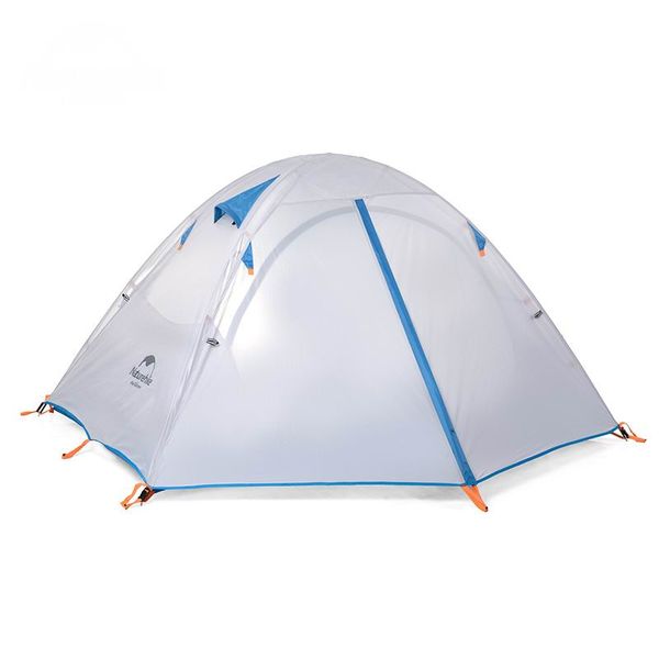 

professional 2 person double layer family tent aluminum rod anti-uv double door 3 people tents rain for camping trekking beach
