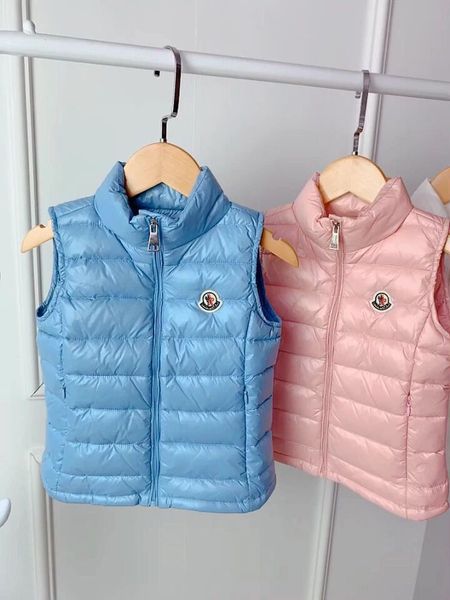 

Autumn winter boy girl ve t jacket light white duck down ve t kid cotton wai tcoat baby ve t olid ingle brea ted liner, Camo