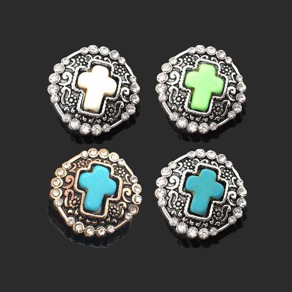 

wholesale 097 flower 3d 18mm 25mm metal snap button for bracelet necklace interchangeable jewelry women accessorie findings