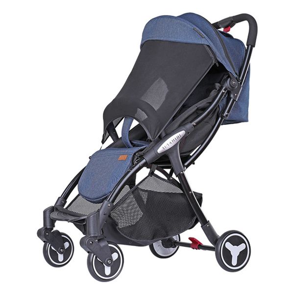 

portable yoyaplus yoyamini folding stroller four-wheel shock absorption filtered uv mesh perspective wind infant strollers 2019