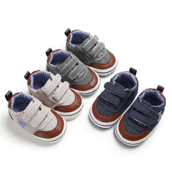 

2019 baby first walkers 0-18m newborn infant baby boy girl anti-slip soft sole first walker shoes newborn sneakers prewalkers