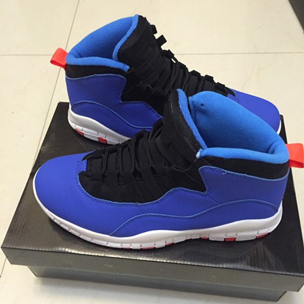 

2018 new tinker westbrook 10 boys basketball shoes cement i'm back 10s boys men sports sneakers chicago bobcats racer blue drop shippin, Black