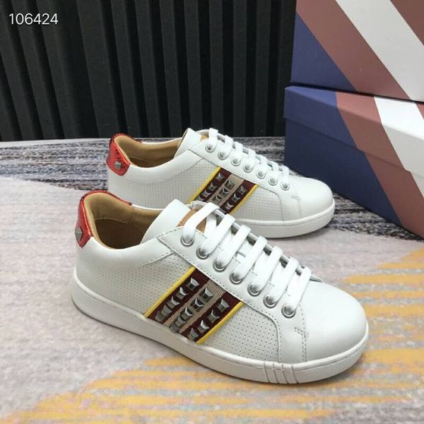 

ventilation new original box genuine leather run away designer sneakers fashion women shoes trainers men mixed color 35-39, Black